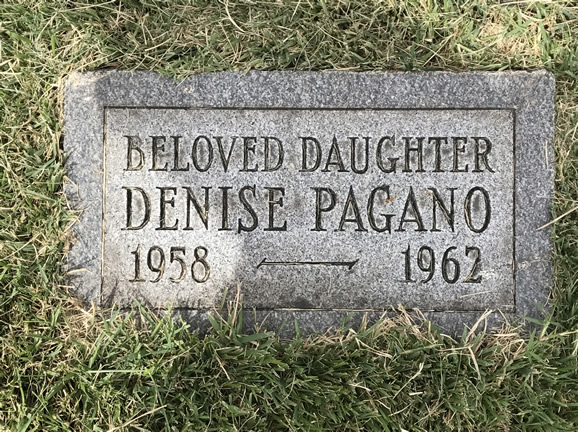 Denise Pagano Gravemarker